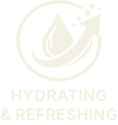 Hydrating and refreshing badge